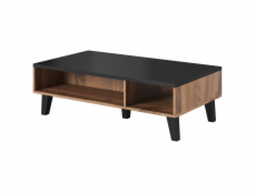 Cama LOTTA 110 coffee table wotan oak/mat black