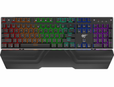 Membránová herná klávesnica Havit KB866L RGB