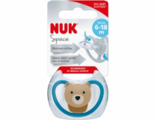 NUK Dudlík SIL.6-18 SPACE 1 PC