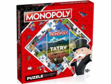 Puzzle vítězné tahy 1000 dílků Monopoly - Tatry a Zakopane VÍTĚZNÉ tahy