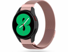 Tech-Protect náramek Tech-protect Milaneseband 2 Samsung Galaxy Watch 4 40/42/44/46 mm růžové zlato