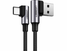 Uzelený USB-A - USB-C kabel USB 2 m šedý (63791)