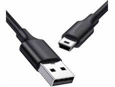 Ugreen USB-A - miniUSB kabel 0,5 m černý (UGR1137BLK)