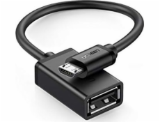 Ugreen microUSB - USB USB adaptér černý (10396)