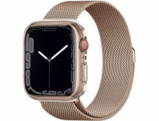 Pouzdro Spigen Apple Watch z tekutých krystalů Spigen 4/5/6/7/SE 44/45 mm Crystal Clear