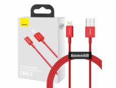 Kabel USB na iP 2,4A 1m (červený)