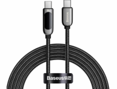 Kábel USB-C na displeji USB-C Baseus, 100 W, 2 m (čierny)