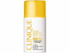 Clinique CLINIQUE_Sun Mineral Sunscreen Fluid For Face SPF50 emulze na opalování na obličej 30ml