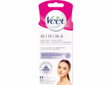 Veet VEET_Minima Easy Gel depilační proužky s voskem 20 ks.