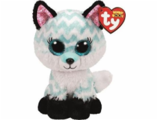 YOU INC. TY BEANIE BOOS ATLAS aqua cik-cak liška 24cm 36491 TY