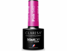 Claresa Soak Off UV/LED Pink hybridní lak 540 5g