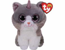 TY Beanie Boos Asher - kočka s rohem 24 cm