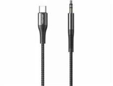 Awei USB-C USB kabel – mini Jack 3,5 mm černý (6954284001045)