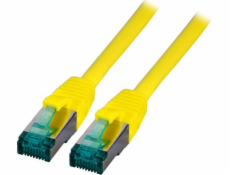 EFB EFB RJ45 Patchkabel S/FTP, Cat.6A, LSZH, 0,15m, gelb