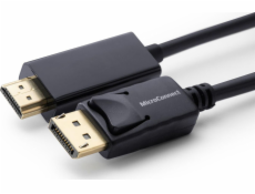 MicroConnect DisplayPort – kabel HDMI 0,5 m černý (MC-DP-HDMI-050)