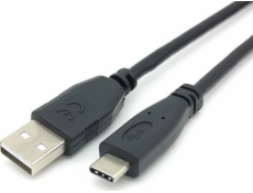 Vybavit kabel USB-A – USB-C USB 3 m černý (128886)