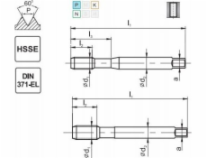 Fanar THREAD M 3 DIN-371B EL (6H) HSSE 800