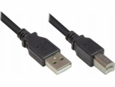 Montis USB-A - USB-B USB kabel 1,8 m černý (MT050)