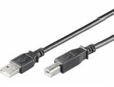 Goobay USB-A - USB-B kabel USB 5 m černý (93598)