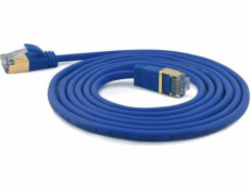 Wantec Wantec 0,50mCat.7 RohCable Patch Cable S/STP RJ45 zástrčka na modré - Síť- RohCable (7130)