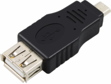 Unitek microUSB - USB adaptér černý (Y-A015)