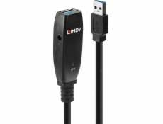 Lindy USB-A – USB-A USB kabel černý (43353)