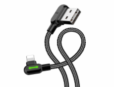 Kábel USB-Lightning, Mcdodo CA-4673, uhlový, 1,8 m (čierny)