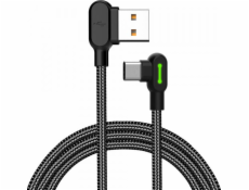 Kábel USB na USB-C Mcdodo CA-5280 LED, 3 m (čierny)