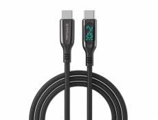 Kábel USB-C na USB-C TIKTAALIK PD 240W, 1,5 m (čierny)