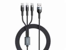 Kábel USB 3v1, Remax Sury 2 Series 1,2 m, 2A