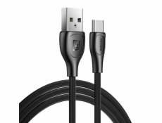 Kábel USB-C Remax Lesu Pro, 1 m, 2,1 A (čierny)