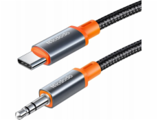 Kábel Mcdodo CA-0820 USB-C na 3,5 mm mini jack AUX, 1,2 m (čierny)