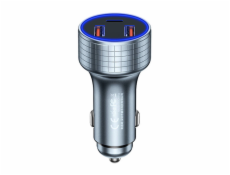 Nabíjačka do auta 2x USB, USB-C Remax RCC327, 83 W (dechtovanie)