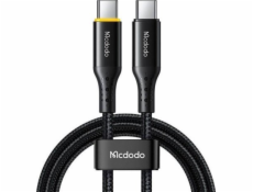 Kábel USB-C na USB-C Mcdodo CA-3460, PD 100W, 1,2 m (čierny)