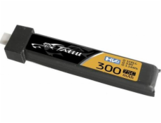 Tattu LiPo 300mAh 3,8 V 75C 1S1P HV BT2.0.5 batérie (5ks)