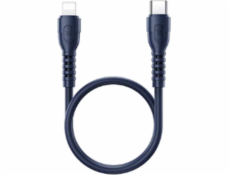 Kabel USB-C-lightning Remax Ledy, RC-C022, 30 cm, 20 W (modrý)