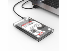 Skříň pevného disku Orico HDD 2,5  + kabely USB 3.1 (10Gb/s), USB-C (5Gb/s)