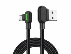 Kábel USB-Micro USB Mcdodo CA-5280 LED, 1,2 m (čierny)