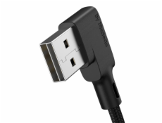 Kabel USB-Lightning, Mcdodo CA-7300, úhlový, 1,8 m (černý)