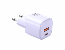 Nabíjačka GaN 33W Mcdodo CH-0155 USB-C, USB-A (fialová)