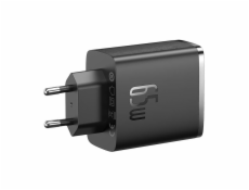 Nástenná nabíjačka Baseus OS-Cube Pro 2xUSB-C + USB, 65 W (čierna)