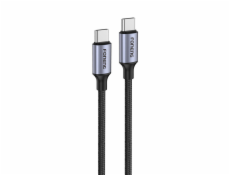 Cable USB-C do USB-C Foneng X95 1,2m 60W (sivý)