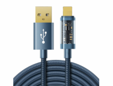 Kábel k USB-A / Lightning / 2,4 A / 1,2 m Joyroom S-UL012A12 (modrý)