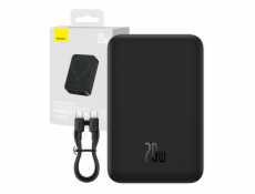 Powerbanka Baseus Magnetic Mini 20000mAh, USB-C  20W MagSafe (černá)