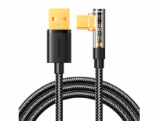 Uhlový kábel k USB-A / Type-C / 3A / 1,2 m Joyroom S-UC027A6 (čierny)