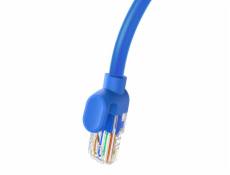 Okrúhly kábel Baseus Ethernet RJ45, Cat.6, 0,5 m (modrý)