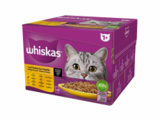 WHISKAS Poultry Feast - mokré krmivo pro kočky - 24x85 g