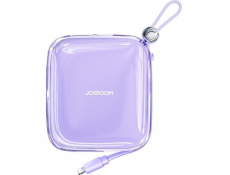 Powerbanka Joyroom JR-L003 Jelly 10000mAh, Lightning, 22,5 W (fialová)