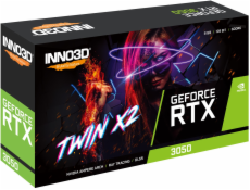 Inno3D GeForce RTX 3050 Twin X2 NVIDIA 8 GB GDDR6