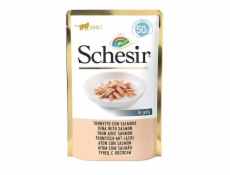 SCHESIR in jelly Tuna with salmon - wet cat food - 50 g